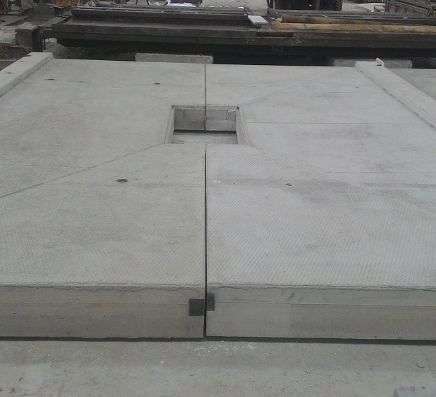 Protiskluzový povrch betonové podlahy mycího boxu